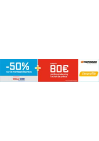 Prospectus Speedy VIRY NOUREUIL : Pneus Hankook : jusqu'à 80€ remboursés