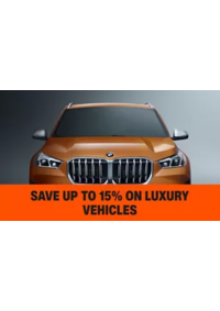 Prospectus Sixt : Save up to 15% on luxury vehicles