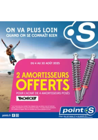 Prospectus Point S MONTIGNY LE BRETONNEUX : Cet été, partez l'esprit tranquille en famille !