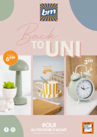 Prospectus Babou CLAYE SOUILLY : Back to Uni