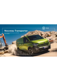 Prospectus Volkswagen Vente et Après-Vente ST HILAIRE LE CHATEL : Nouveau Transporter