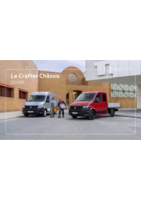 Prospectus Volkswagen Vente et Après-Vente LANESTER : Le Crafter Châssis