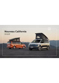 Prospectus Volkswagen Vente et Après-Vente PARTHENAY : Nouveau California