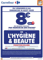 Prospectus Carrefour : OPERATION BON D’ACHAT
