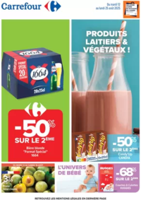 Prospectus Carrefour TINQUEUX : PRODUITS LAITIERS & VÉGÉTAUX