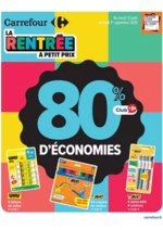 Prospectus Carrefour Market : 80% D'ÉCONOMIES