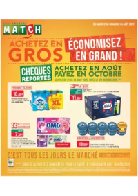 Prospectus Supermarchés Match Maubeuge : ACHETEZ EN GROS ÉCONOMISEZ EN GRAND !