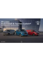 Promos et remises  : Ford Nouveau Transit Custom 