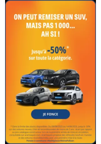 Prospectus Aramis Strasbourg - Souffelweyersheim : On peut remiser un suv, mais pas 1000... ah si !