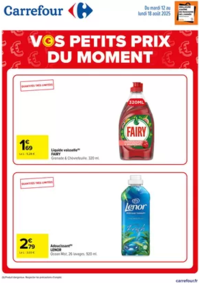 Prospectus Carrefour CLAIRA : VOS PETITS PRIX DU MOMENT