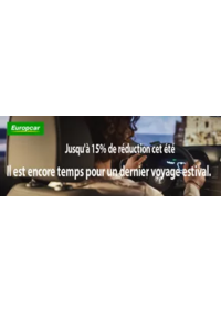 Prospectus Europcar St-Lazare Paris : Jusqu'à 15% de réduction cet été