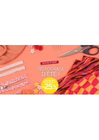 Prospectus Mondial Tissus MONMOROT : Déstockage d'été