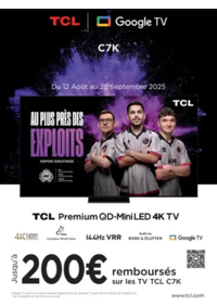 Prospectus BeDigital Evian Les Bains : TCL TV C7K