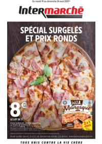 Prospectus Intermarché Super Thiers : S34 - R5 - SURGELES/PRIX RONDS