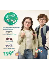 Prospectus Les opticiens mutualistes Guerande : LE PACK 10/10