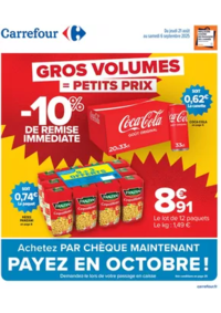 Prospectus Carrefour LILLE : GROS VOLUMES = PETITS PRIX