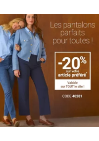 Prospectus Damart PARIS 15 : Pantalons, pantacourts, shorts