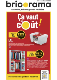 Prospectus Bricorama GAILLARD : Ça vaut le cout!