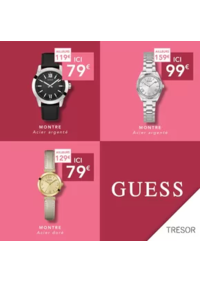 Prospectus Trésor Bijoux CORMONTREUIL : Guess Offers