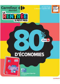 Prospectus Carrefour Drive PUISEUX PONTOISE : 80 % D'ÉCONOMIES