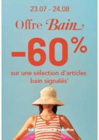 Prospectus BHV LIMONEST : Offre bain