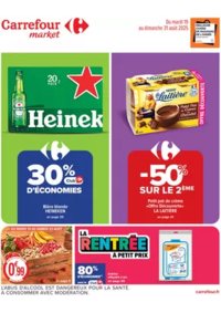 Prospectus Carrefour Market SOMAIN : LA RENTRÉE À PETIT PRIX