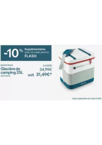 Prospectus DECATHLON Anglet : -10% avec le code FLASH