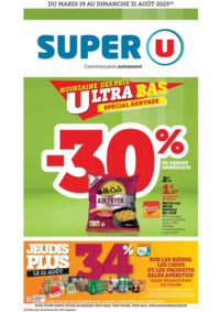 Prospectus Super U JANZE : Quinzaine Commerçante