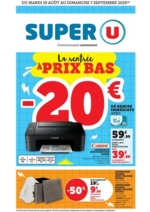 Prospectus Super U : Spécial Rentrée des classes