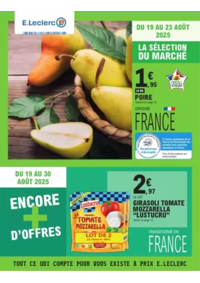 Prospectus E.Leclerc ERSTEIN : TRAFIC POUVOIR ACHAT 11 - MIXTE