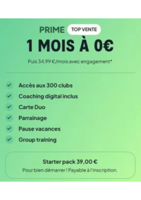 Prospectus Keep CoolBEZIERS : 1 MOIS À 0€
