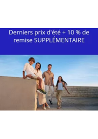 Prospectus Geox TOURS : Derniers prix d'été + 10 % de remise SUPPLÉMENTAIRE