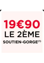 Prospectus RougeGorge Lingerie : 19€90 le 2ème soutien-gorge