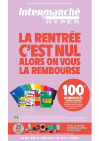 Prospectus Intermarché Hyper SENLIS : TF SEPTEMBRE 1 + CAHIER REGION