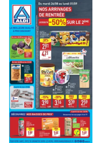 Prospectus Aldi Hirsingue : Nos arrivages de rentrée