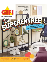 Prospectus Gifi NARBONNE : La superentrée !