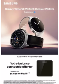 Prospectus MDA PARIGNY : Balance connectée offerte