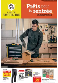 Prospectus Espace emeraude LANDORTHE : Catalogue spécial Rentrée 2025