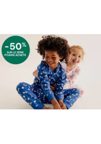 Prospectus Gemo BAR SUR AUBE : Le 2ème pyjama à -50%