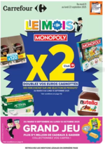 Prospectus Carrefour Contact : LE MOIS MONOPOLY !