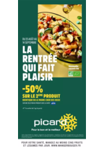 Prospectus Picard : La rentrée qui fait plaisir