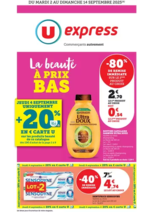 Prospectus U Express : Spécial Beauté