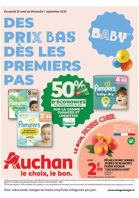 Prospectus Auchan Aussillon : Des prix bas dès les premiers pas