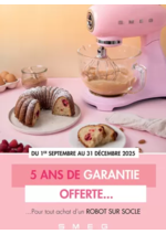 Prospectus MDA : 5 ans de garantie offerte