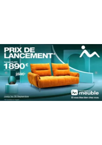Prospectus Monsieur meuble SAINT AVOLD : Profitez de nos PRIX DE LANCEMENT* et faites-vous plaisir dès aujourd’hui !