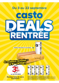 Prospectus Castorama BONDUES : Deals de rentrée