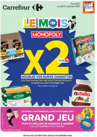Prospectus Carrefour Chartres : LE MOIS MONOPOLY !