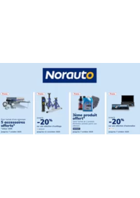 Prospectus Norauto : Nos offres pour une rentrée en toute sécurité