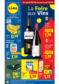 Prospectus Lidl CONDOM : Découvrez une sélection de vins uniques et de qualités à prix Lidl pour sublimer vos repas