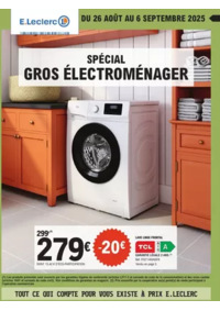 Prospectus E.Leclerc SEZANNE : SÉLECTION GROS ELECTROMÉNAGERS